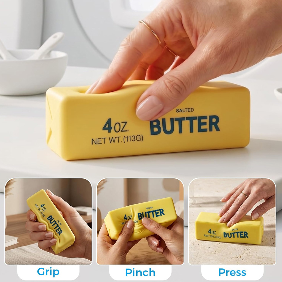 Musical Instrument Gong - Butter Squishy Soft Slow Rising Squeeze