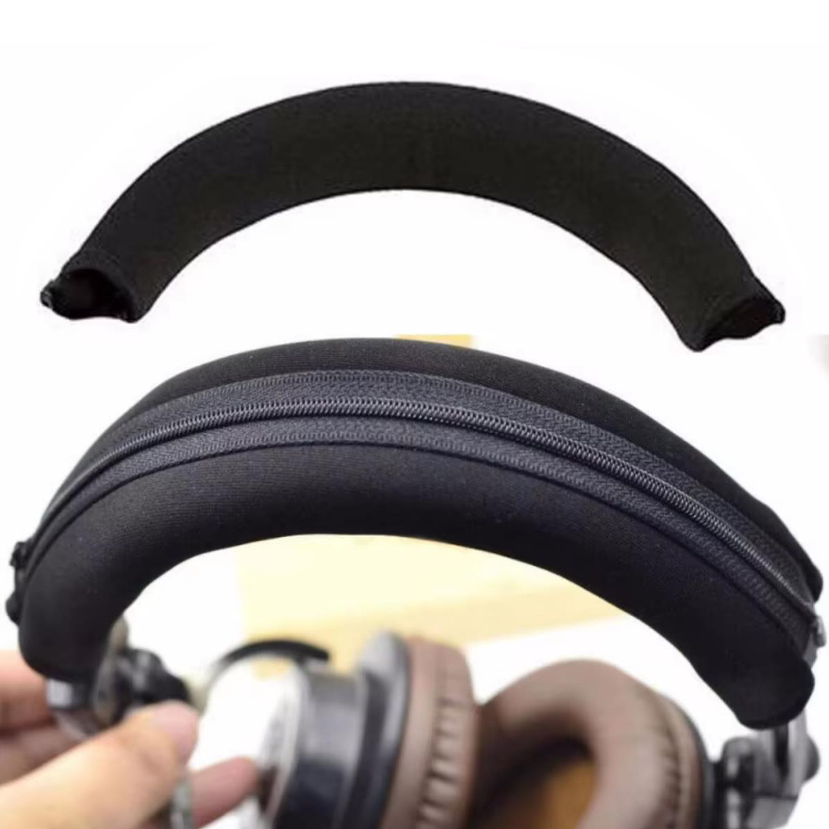 Audio Technica Headphone Ath-M50X - Zipper Headphone Protector Sleeve Cushion Pad