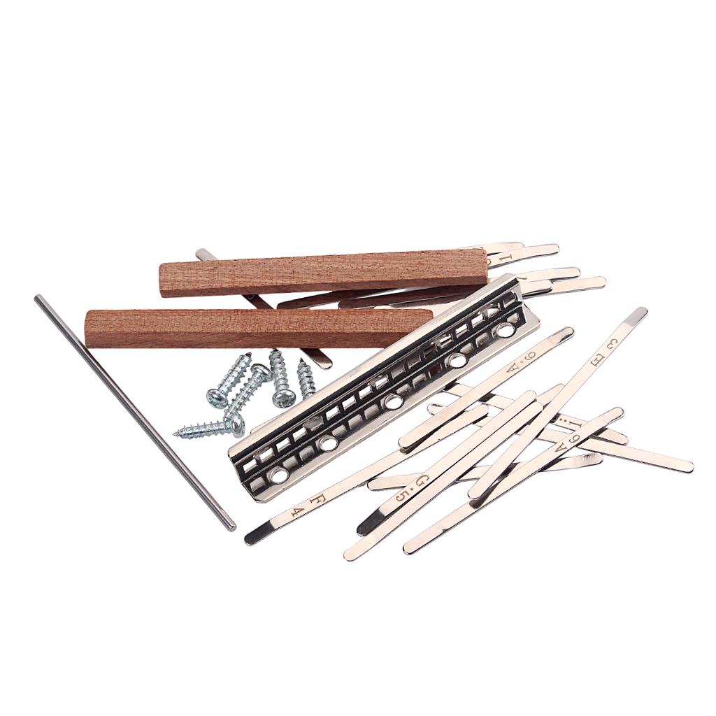 Musical Instrument Kit - Kalimba 17 Key DIY Parts Kit