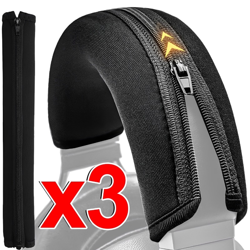 Audio Technica Headphone Ath-M50X - 1-3PCS Zipper Headphone Protector Sleeve Cushion