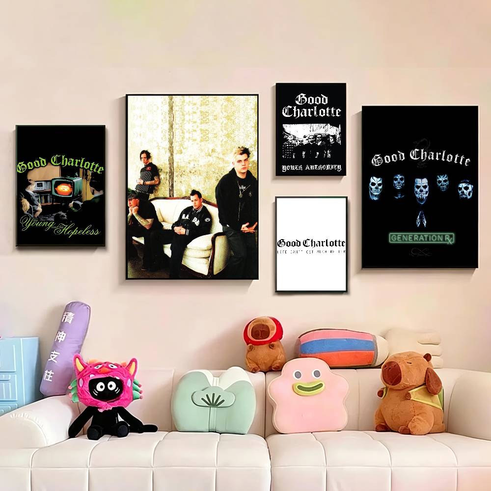 Musical Instrument Poster - Pop-rock g-Good Charlotte Band Poster Picture