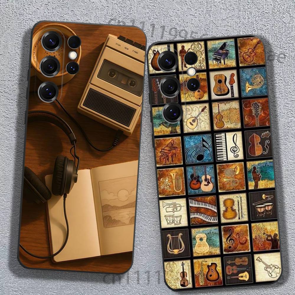 Musical Instrument Quotes - Musical instruments Phone Case For Samsung