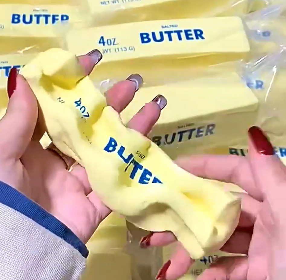 Squishy Elastic Butter Stick F - огляд і ціна Musical Instrument Gong