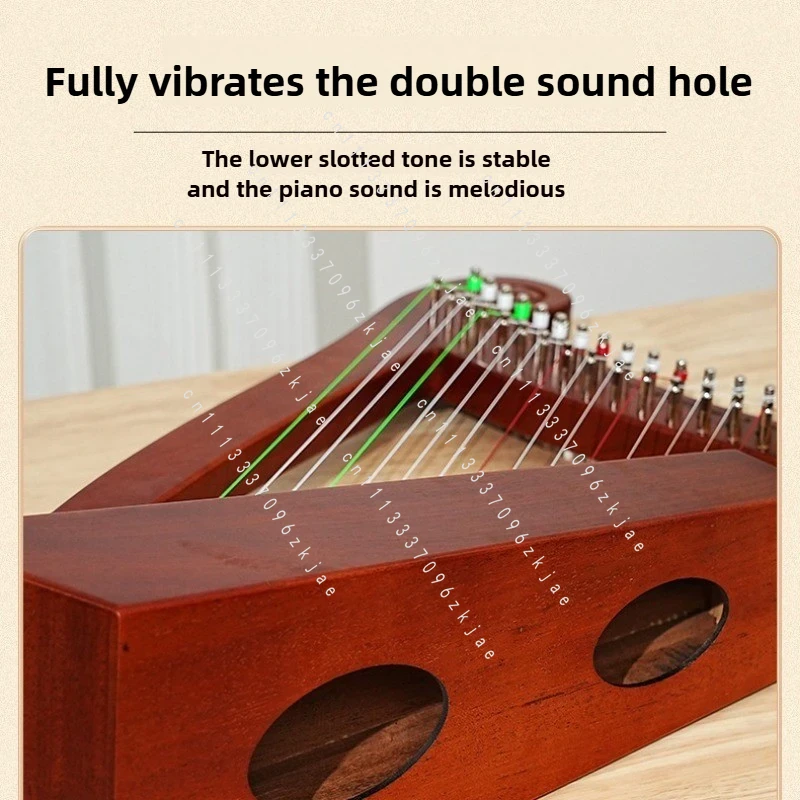 Handmade 15 Tone Harp Sound Th - огляд і ціна Musical Instrument Harp