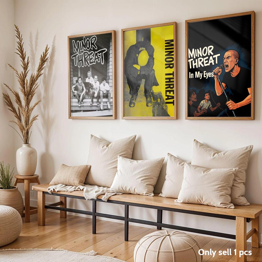 Rock Band M-Minor Threat Poste - огляд і ціна Musical Instrument Poster
