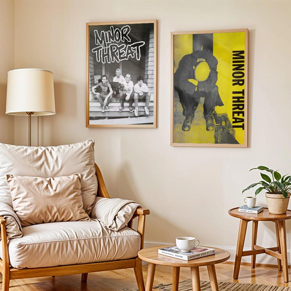 Rock Band M-Minor Threat Poste - огляд і ціна Musical Instrument Poster