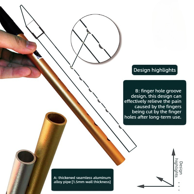 Authentic 6 Holes C/D Tone Iri - огляд і ціна Penny Whistle D