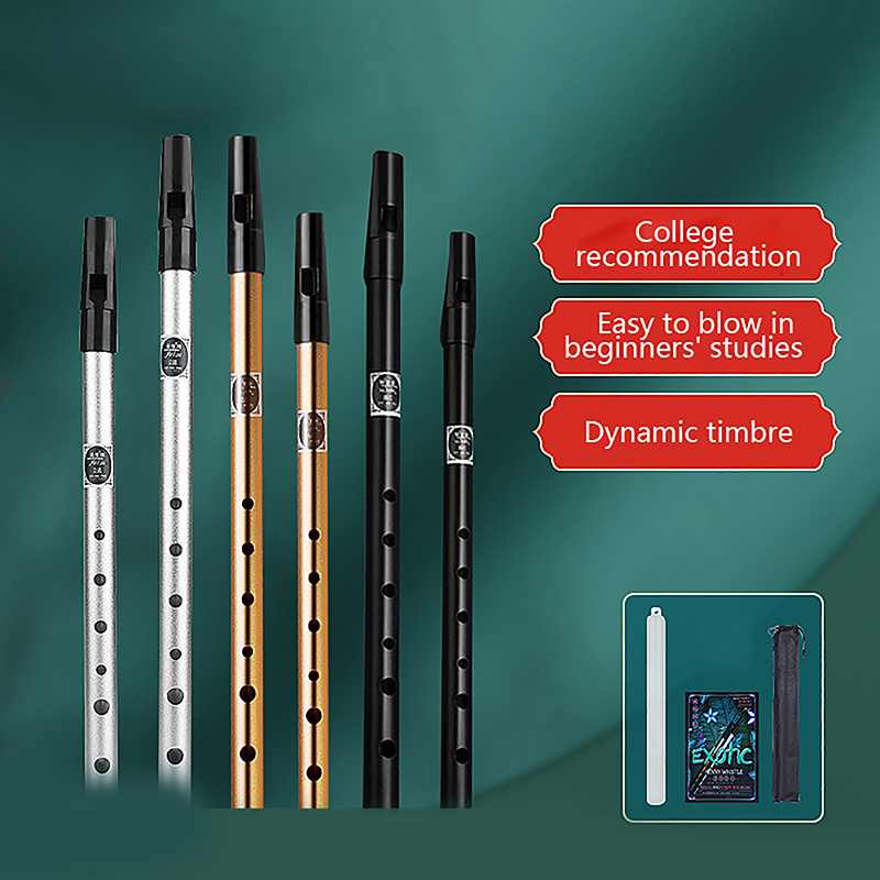 1Pc 6 Hole Flute C/D Key Irish - огляд і ціна Penny Whistle D