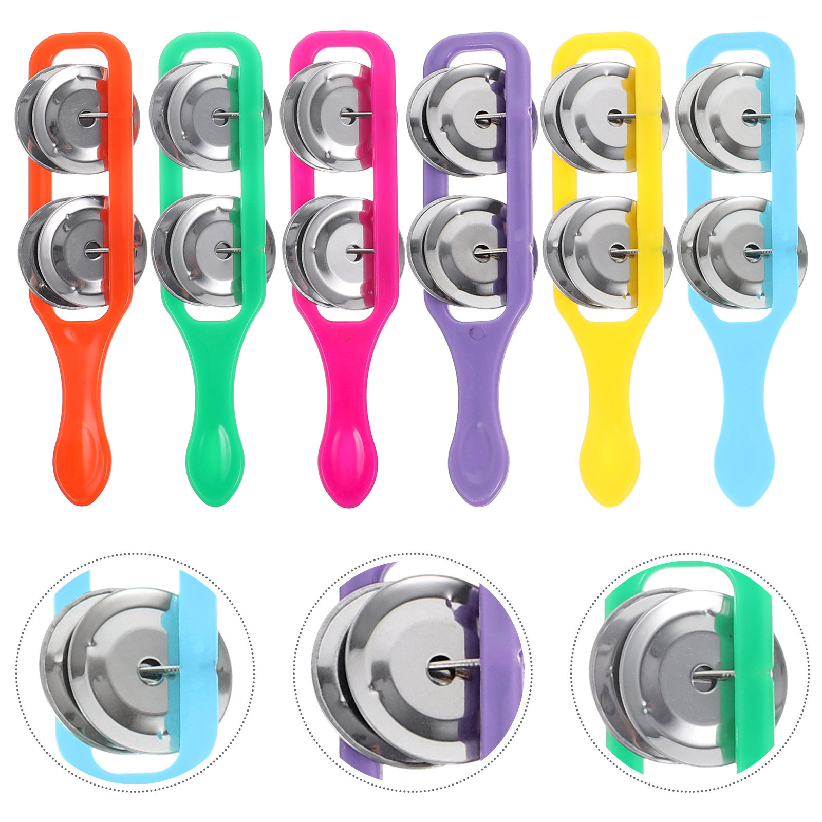18Pcs Handbell Colorful Percus - огляд і ціна Musical Instrument You Shake