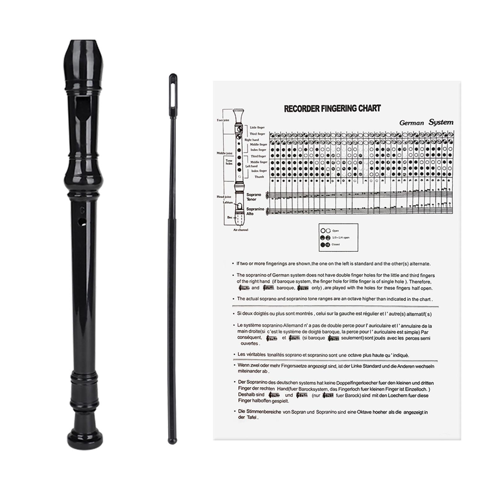 ABS Soprano Recorder Long Flut - огляд і ціна Musical Instrument German
