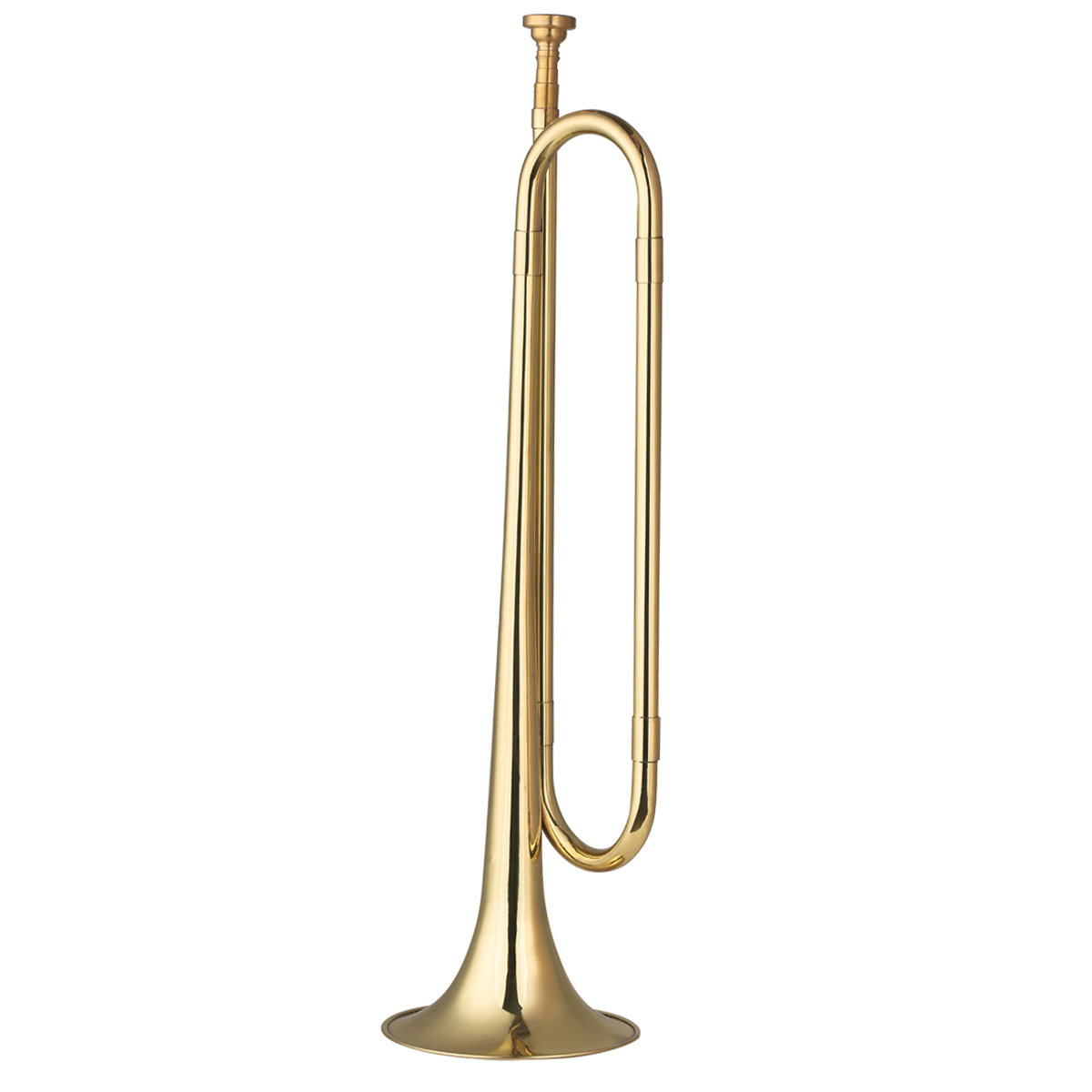 Brass C Bugle Call Gold-Plated - огляд і ціна Musical Instrument Cornet