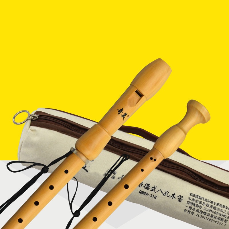Qimei 8 Holes Alto Recorder Mu - огляд і ціна Musical Instrument German