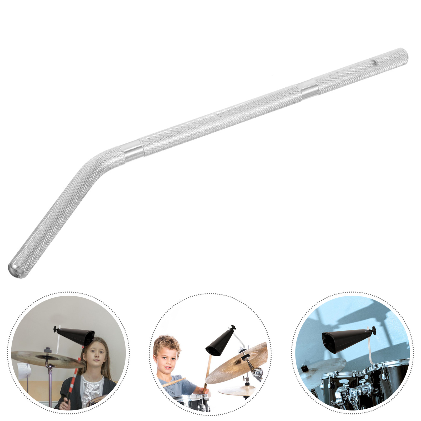 Metal Cowbell Bracket Wear Res - огляд і ціна Musical Instrument Kit