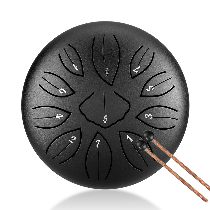 Hluru Steel Tongue Drum 6 Inch - огляд і ціна Musical Instrument Drum