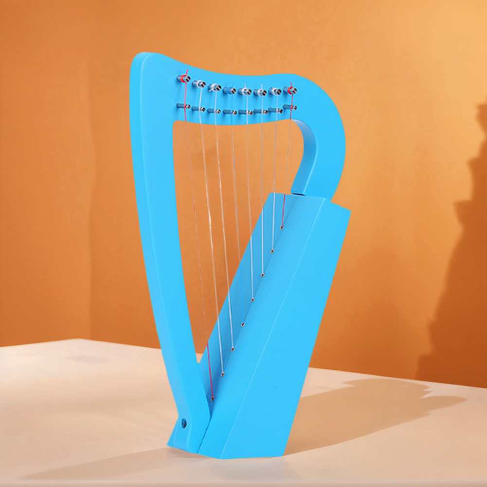 8 Strings Lyre Harp Solid Wood - огляд і ціна Musical Instrument Harp
