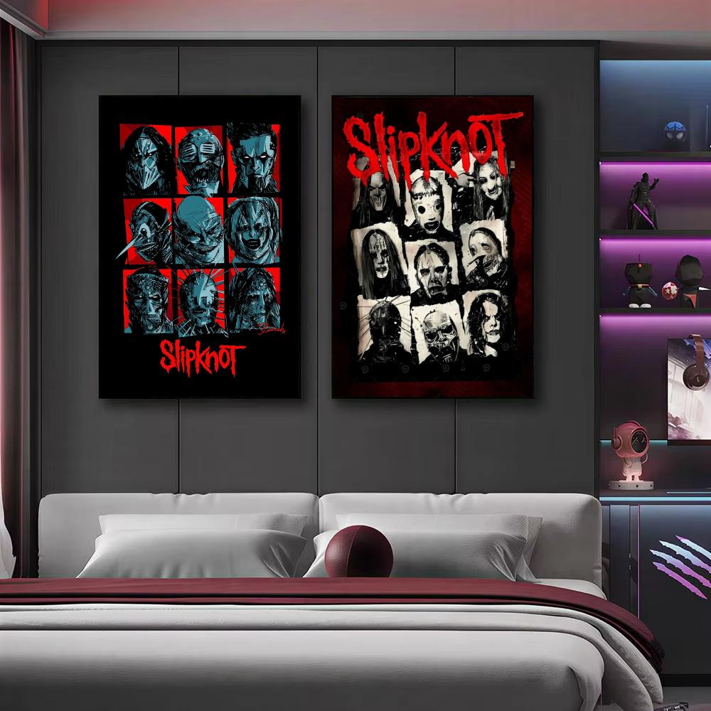 Band S-Slipknot Rock Poster Mo - огляд і ціна Musical Instrument Poster