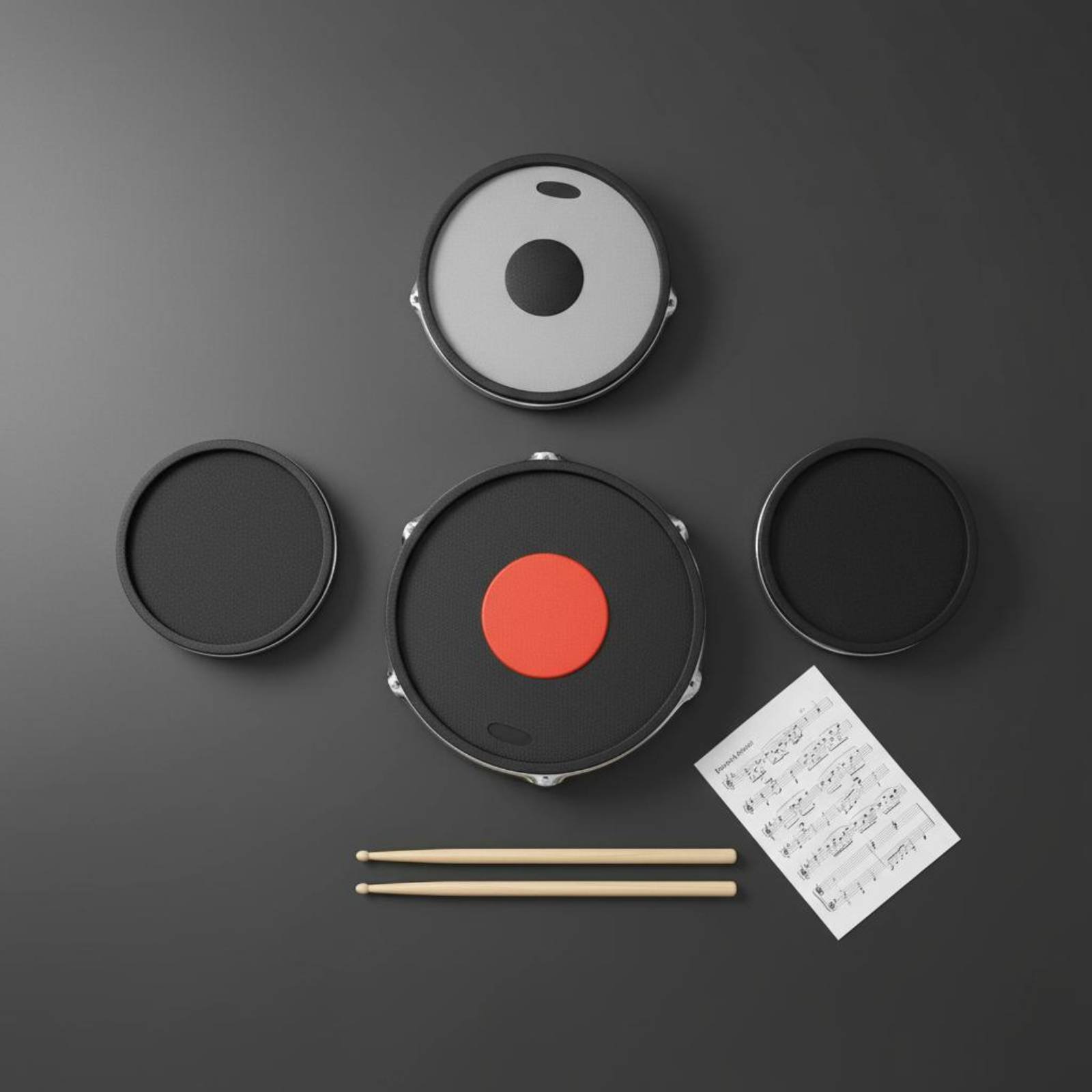 Rubber Drum and Cymbal Mutes N - огляд і ціна Musical Instrument Drum