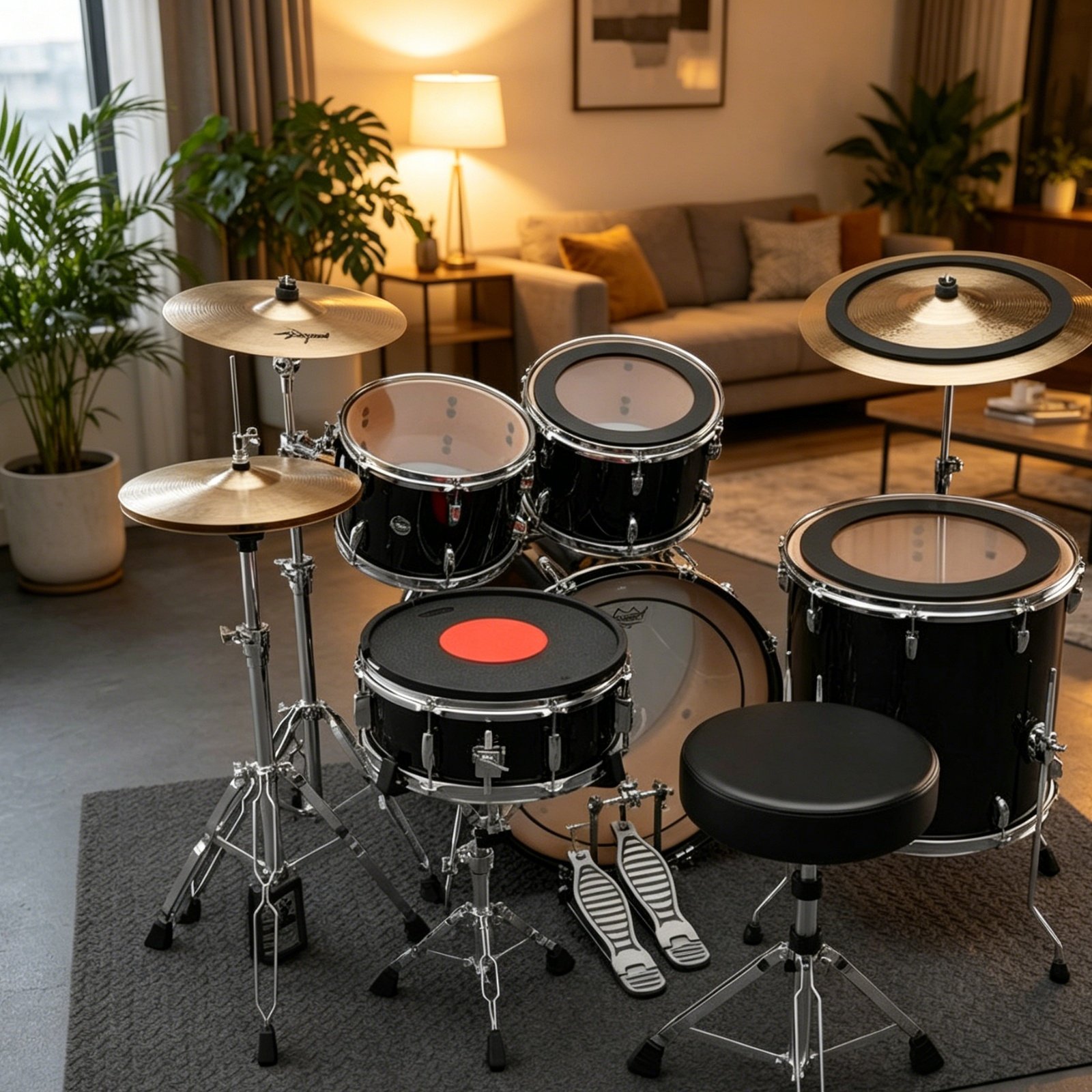 Rubber Drum and Cymbal Mutes N - огляд і ціна Musical Instrument Drum