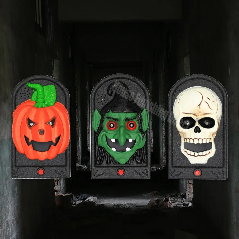 Halloween Haunted Doorbell Ani - огляд і ціна Musical Instrument Gong