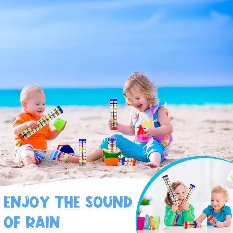 Rainbow Hourglass Rain Stick R - огляд і ціна Musical Instrument You Shake