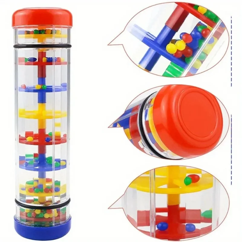Rainbow Hourglass Rain Stick R - огляд і ціна Musical Instrument You Shake