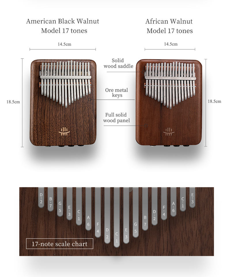 A-17 American Black Walnut Thu - огляд і ціна Musical Instrument Drum