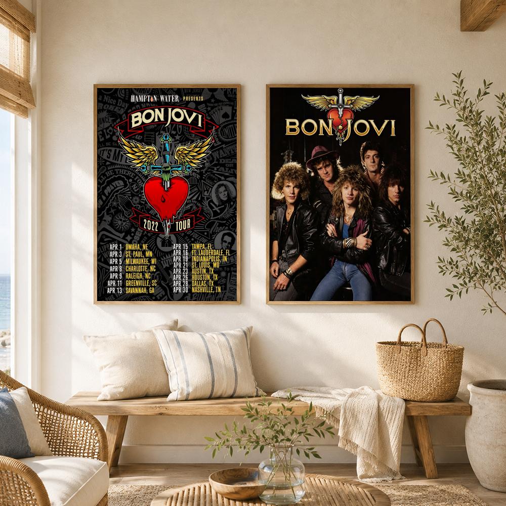 Rock Band B-Bon Jovi Poster Ve - огляд і ціна Musical Instrument Poster