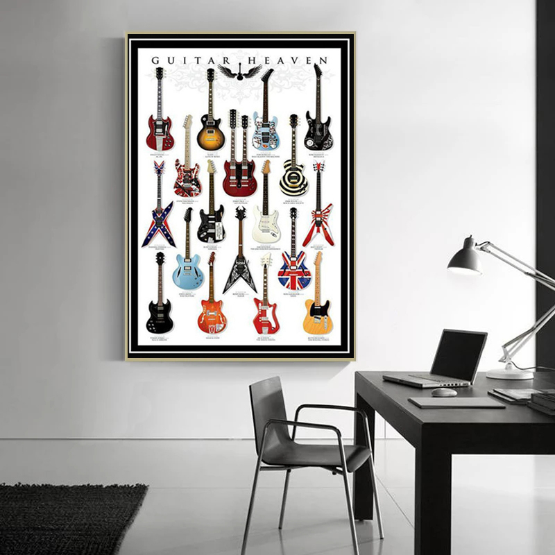 Notation Guitar Instrument Col - огляд і ціна Musical Instrument Quotes