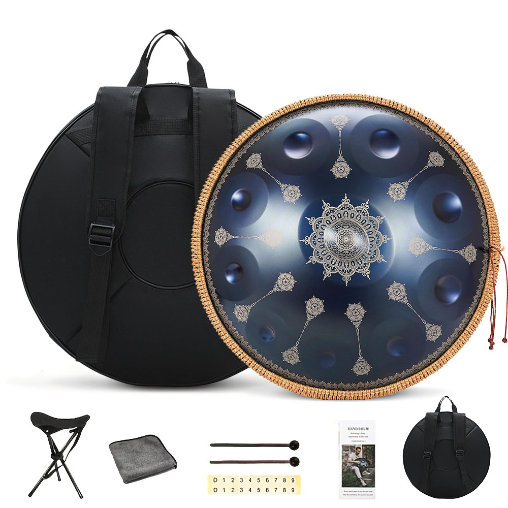 10 Notes Handpan Drum 22 Inch  - огляд і ціна Musical Instrument Drum