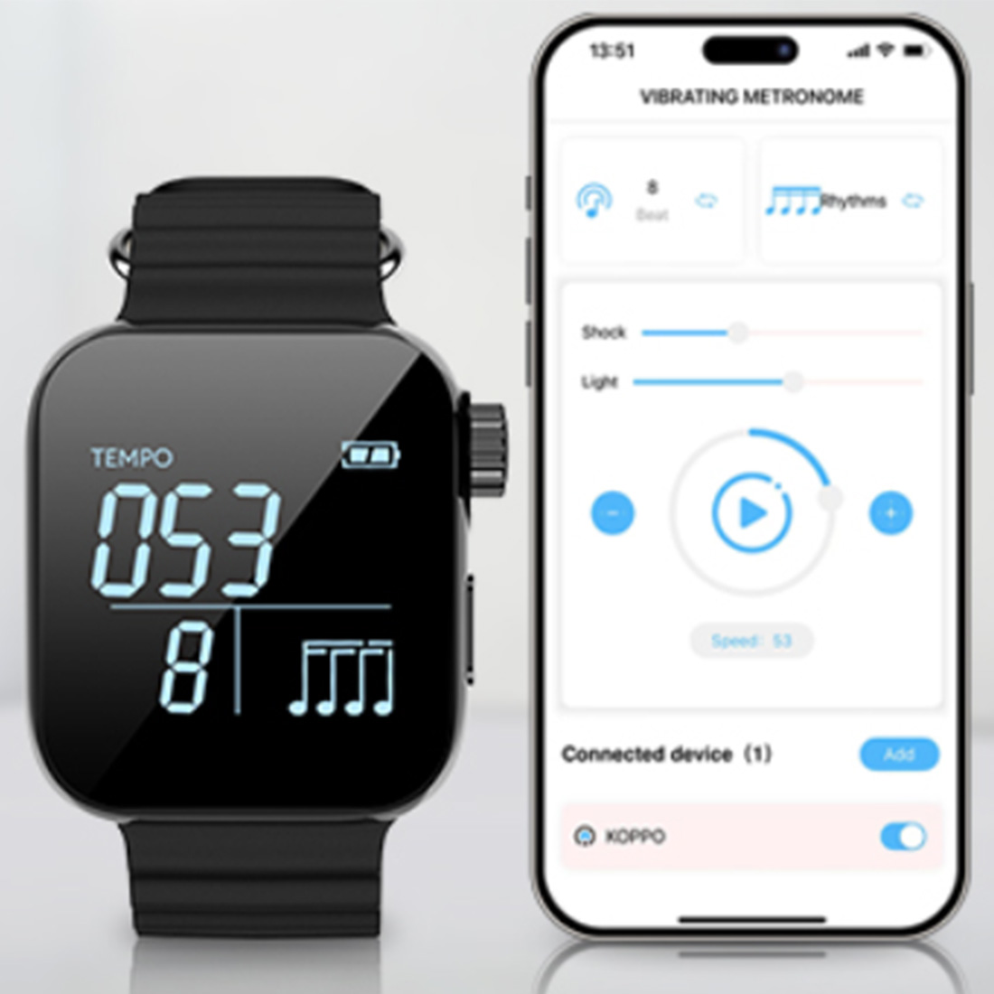 Wearable Vibrating Metronome 4 - огляд і ціна Musical Instrument Drum