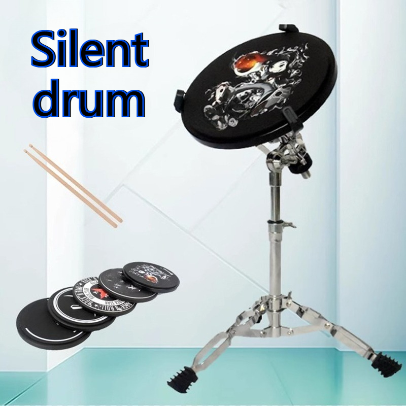 12 Inches Silent Drum Silicone - огляд і ціна Musical Instrument Kit