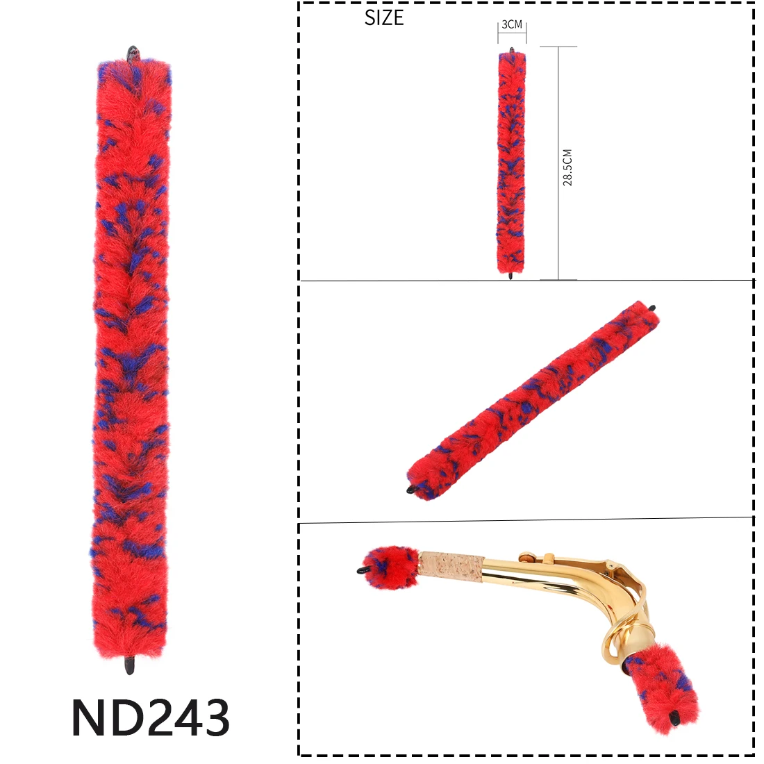 Instrument Ceaning Brush Colou - огляд і ціна Musical Instrument Cornet