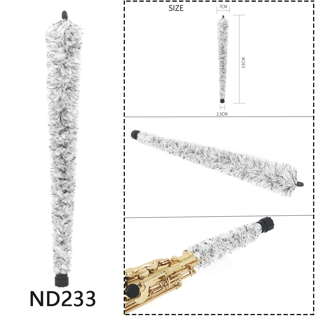 Instrument Ceaning Brush Colou - огляд і ціна Musical Instrument Cornet
