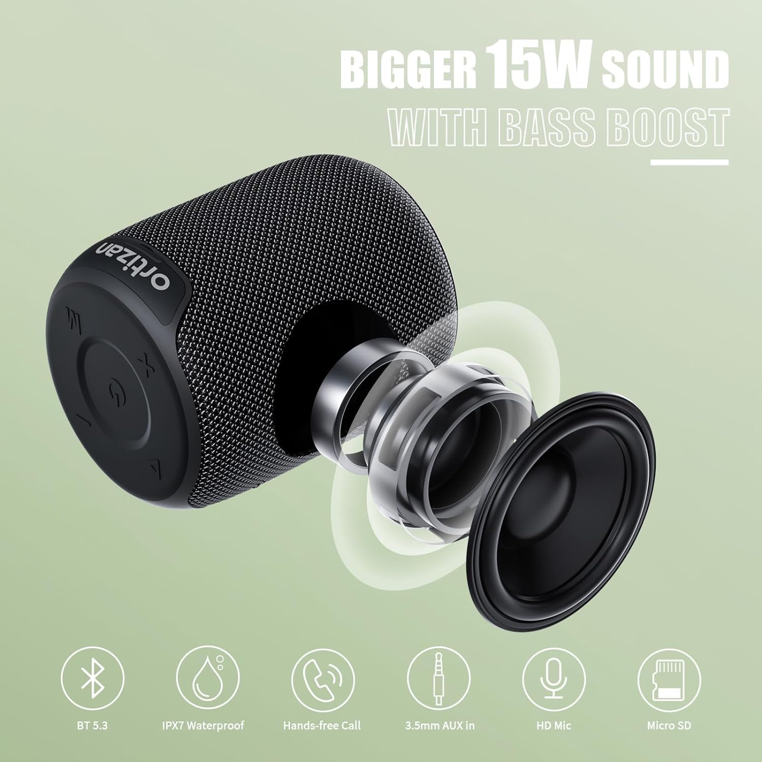 Ortizan Bluetooth Speakers, Po - огляд і ціна Anker Speaker Soundcore Mini