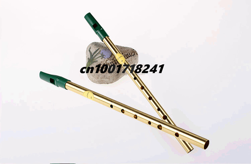 Brass Irish Whistle Flute Fead - огляд і ціна Penny Whistle D