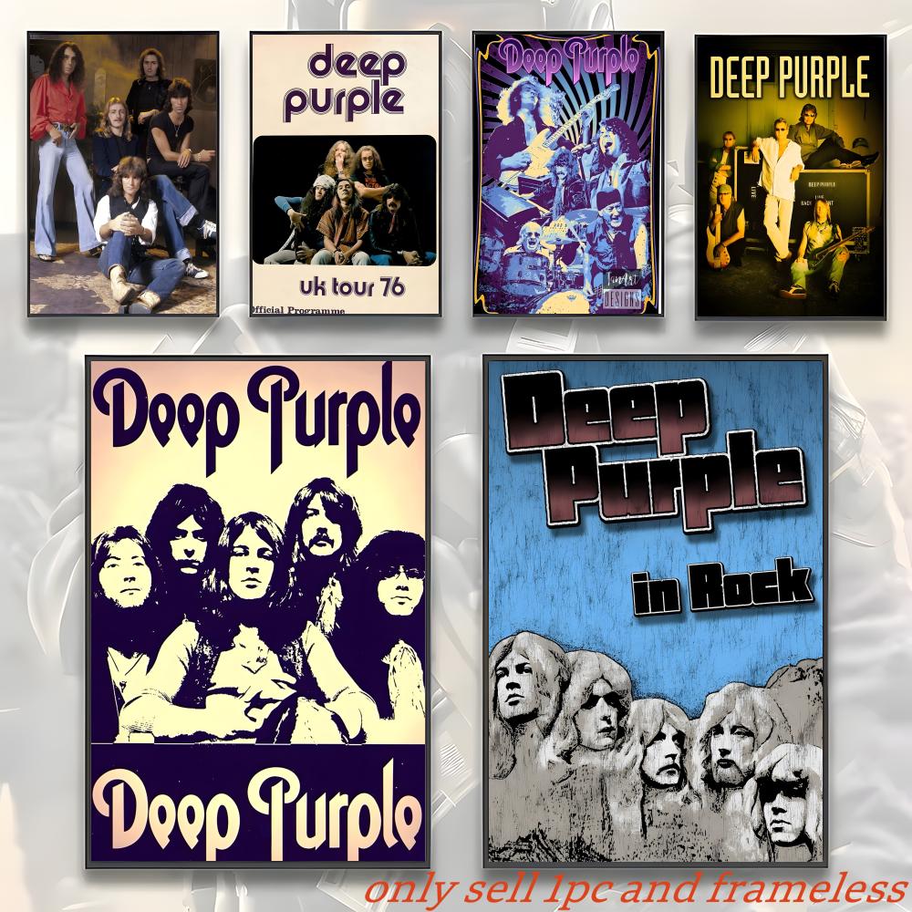 Hard Rock Band Music-Deep Purp - огляд і ціна Musical Instrument Poster