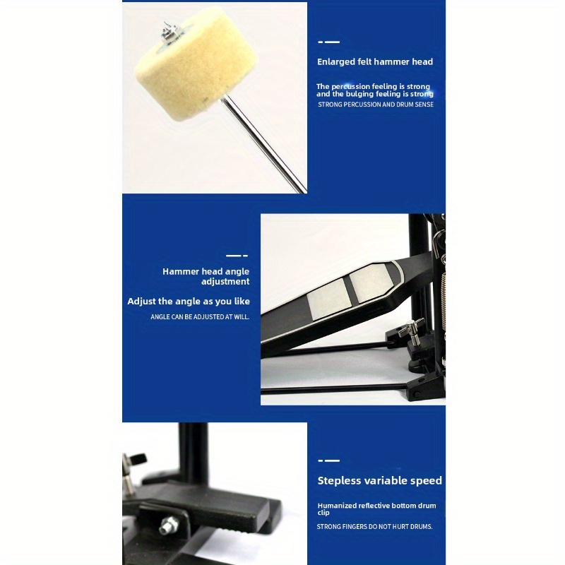Single Pedal Drum Kit, Single  - огляд і ціна Musical Instrument Kit