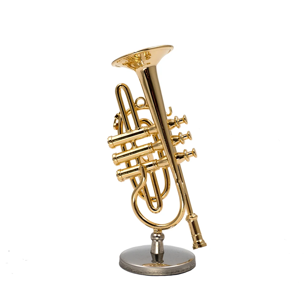 1Pcs Miniature Copper Cornet M - огляд і ціна Musical Instrument Cornet