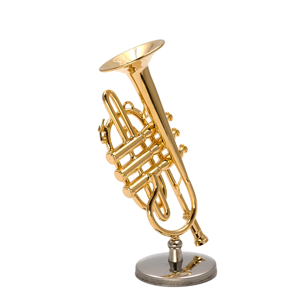 1Pcs Miniature Copper Cornet M - огляд і ціна Musical Instrument Cornet