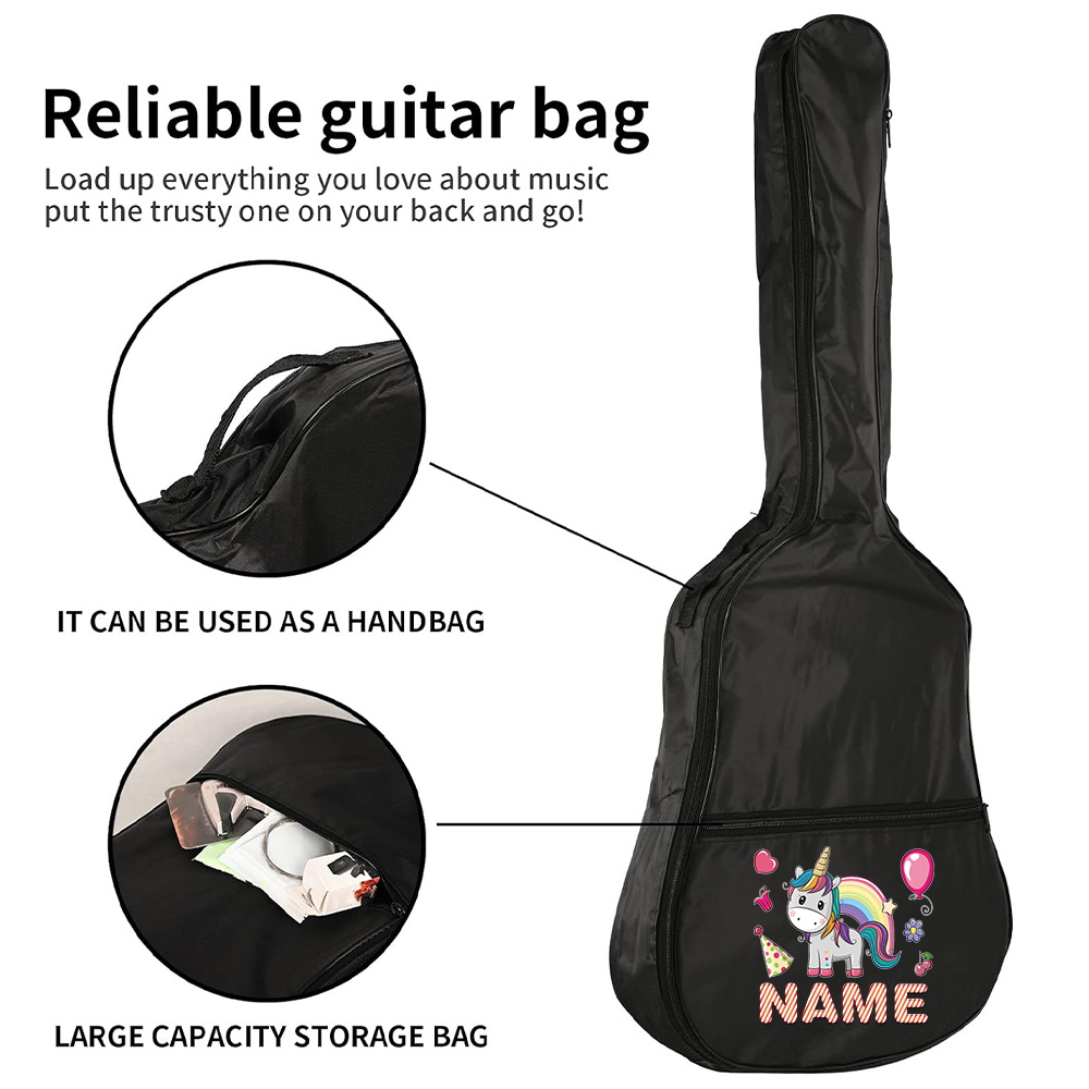 Customized Name Guitar Bag 36- - огляд і ціна Musical Instrument Name