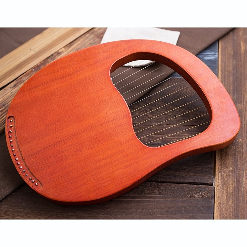 16 Strings Lyre Harp Mahogany  - огляд і ціна Musical Instrument Harp