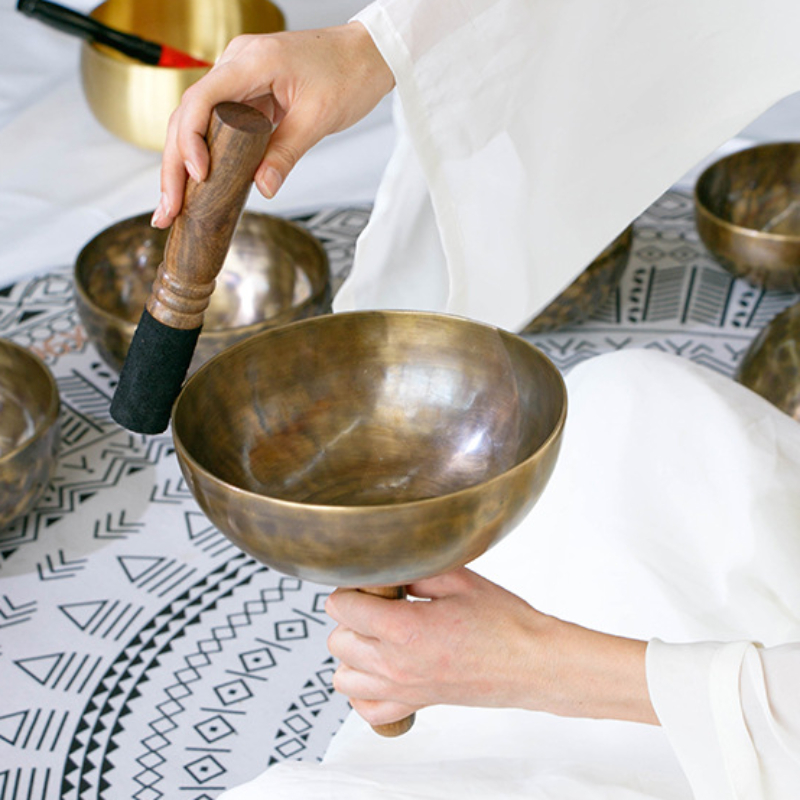 Tibetan Sound Bowls Relax Hand - огляд і ціна Musical Instrument Kit