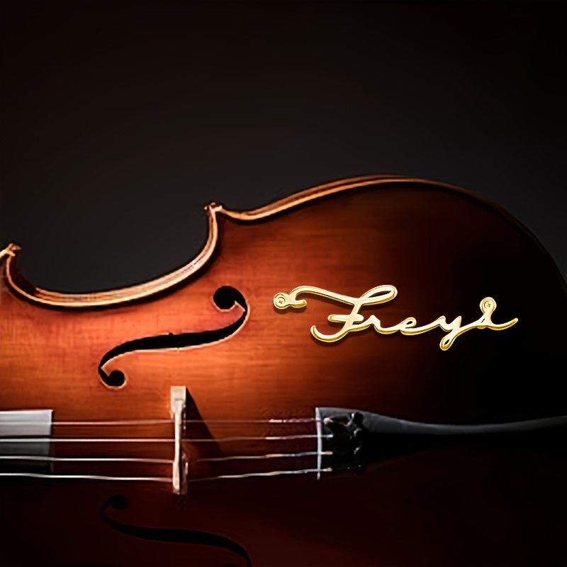 [Custom] Decorative nameplates - огляд і ціна Musical Instrument Name