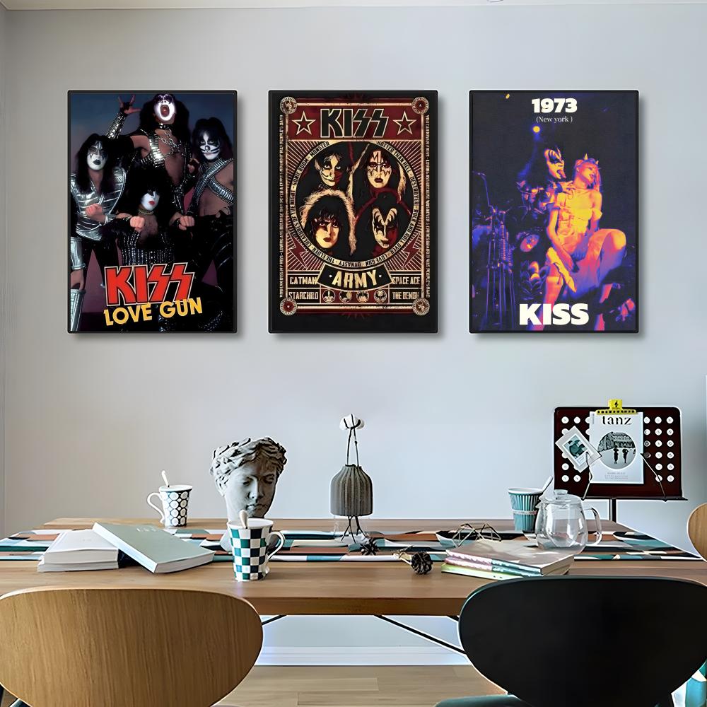 K-Kiss Kraft Rock Band-S Poste - огляд і ціна Musical Instrument Poster