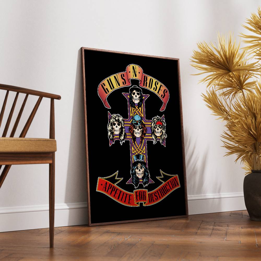 G-Guns Rock Band N R-Roses Pos - огляд і ціна Musical Instrument Poster