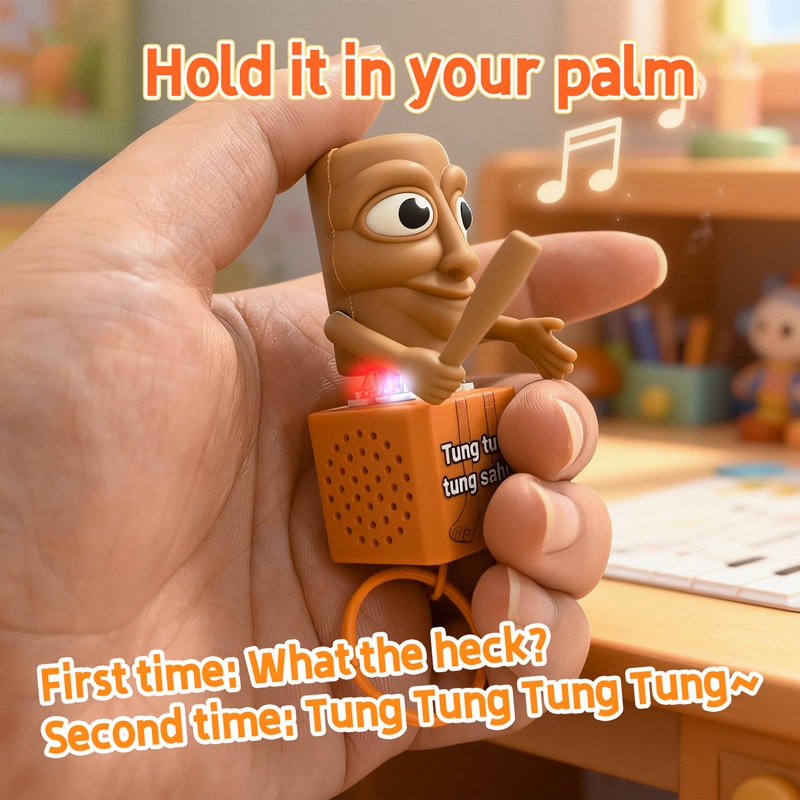 New Tung Tung Tung Sahur Keych - огляд і ціна Musical Instrument Gong