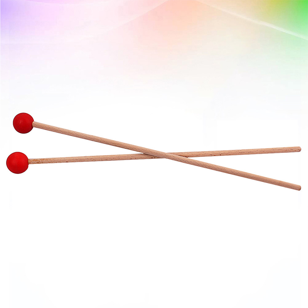 1Pair Large Drum Mallets Wood  - огляд і ціна Musical Instrument Gong