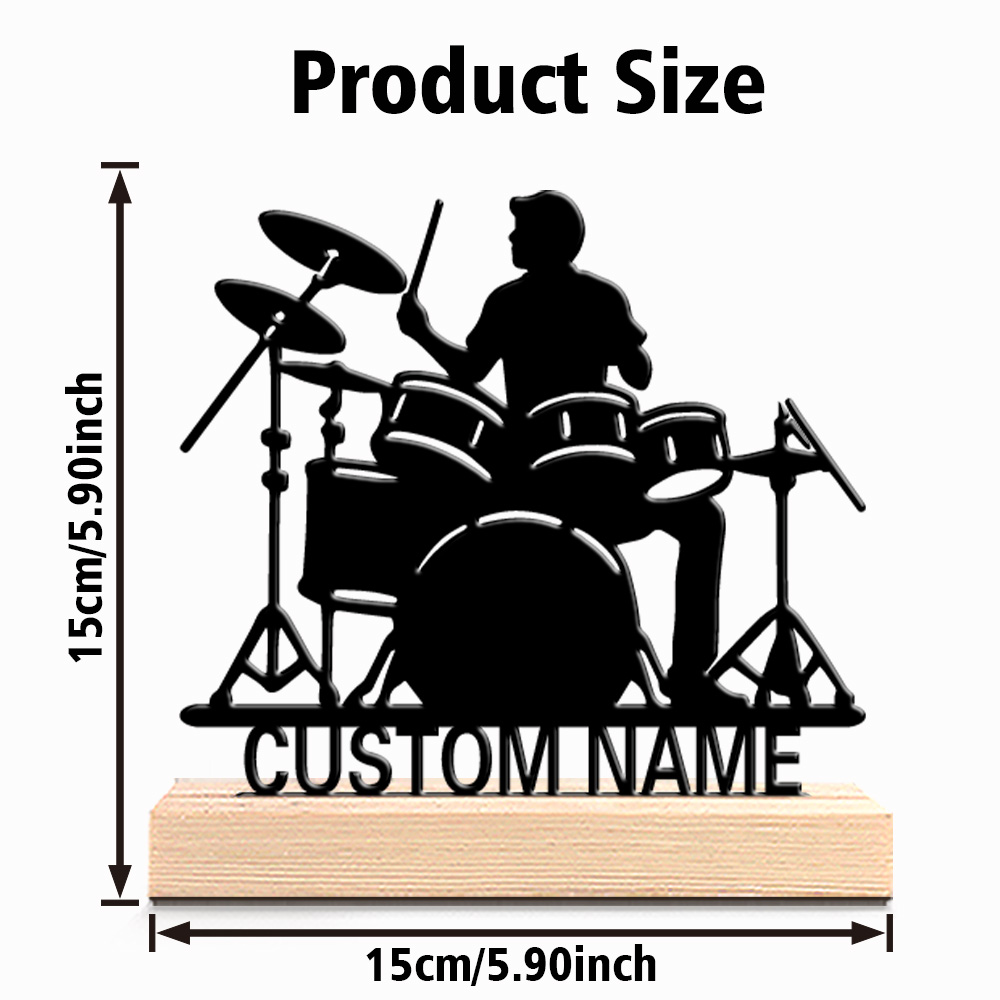 1pc  Custom name Beat A Drum M - огляд і ціна Musical Instrument Name