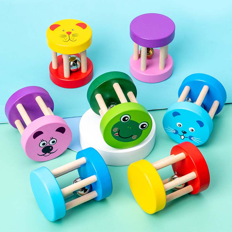 1pc Montessori Baby Wooden Cag - огляд і ціна Musical Instrument You Shake