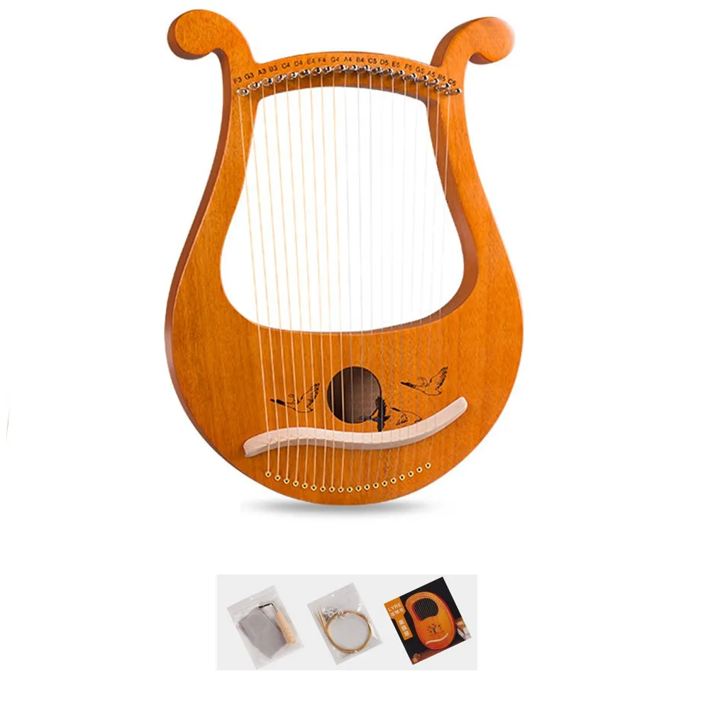 High Quality 19 String Lyre Ha - огляд і ціна Musical Instrument Harp